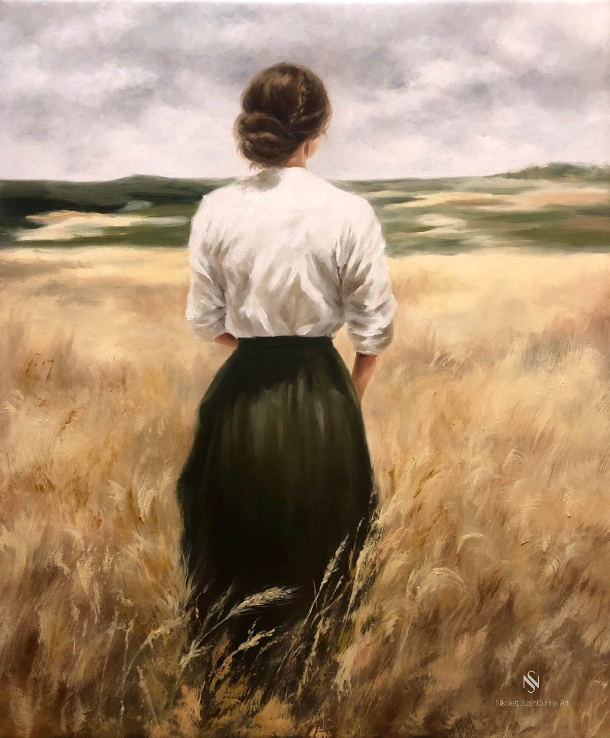 hope oilpainting nikolett szanto