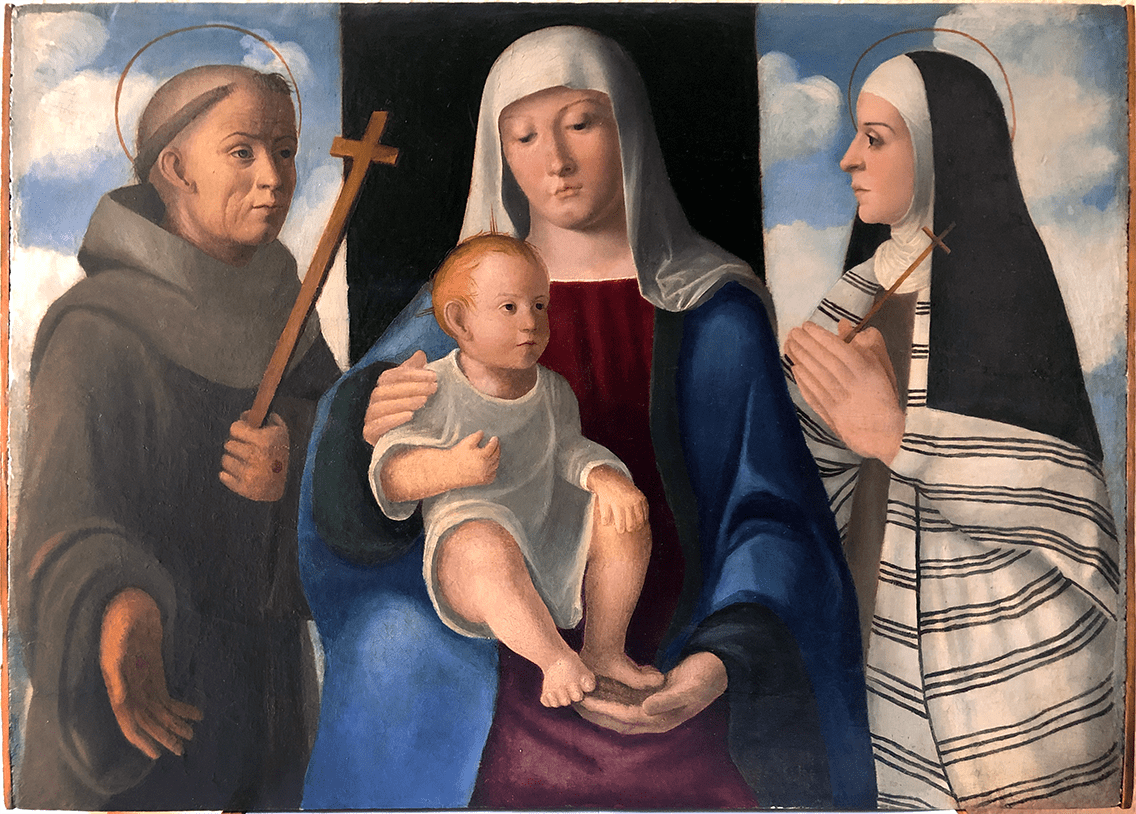 Maria with the Child, Saint Francis, and Saint Anne